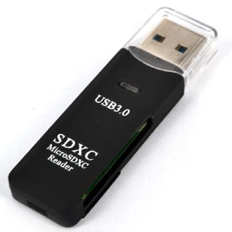 Astrotek USB 3.0 Card Reader for SD and Micro SD Black Colour Astrotek USB 3.0 Card Reader for SD and Micro SD Black Colour
